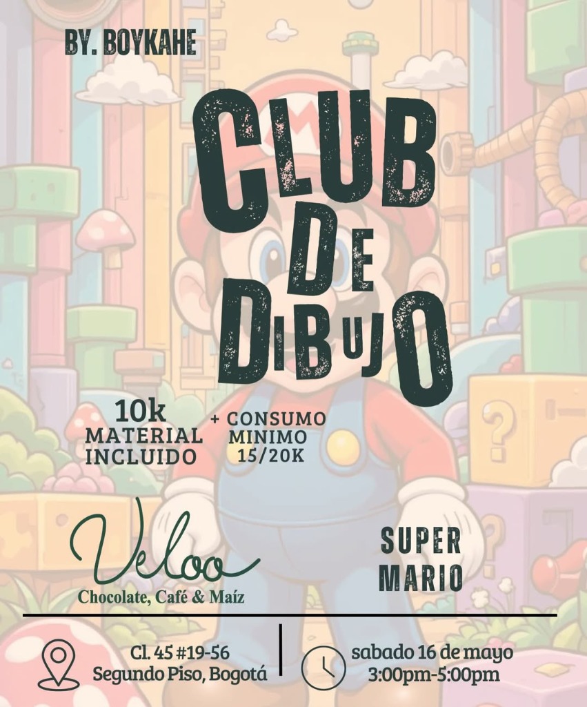 Club de Dibujo - Super Mario