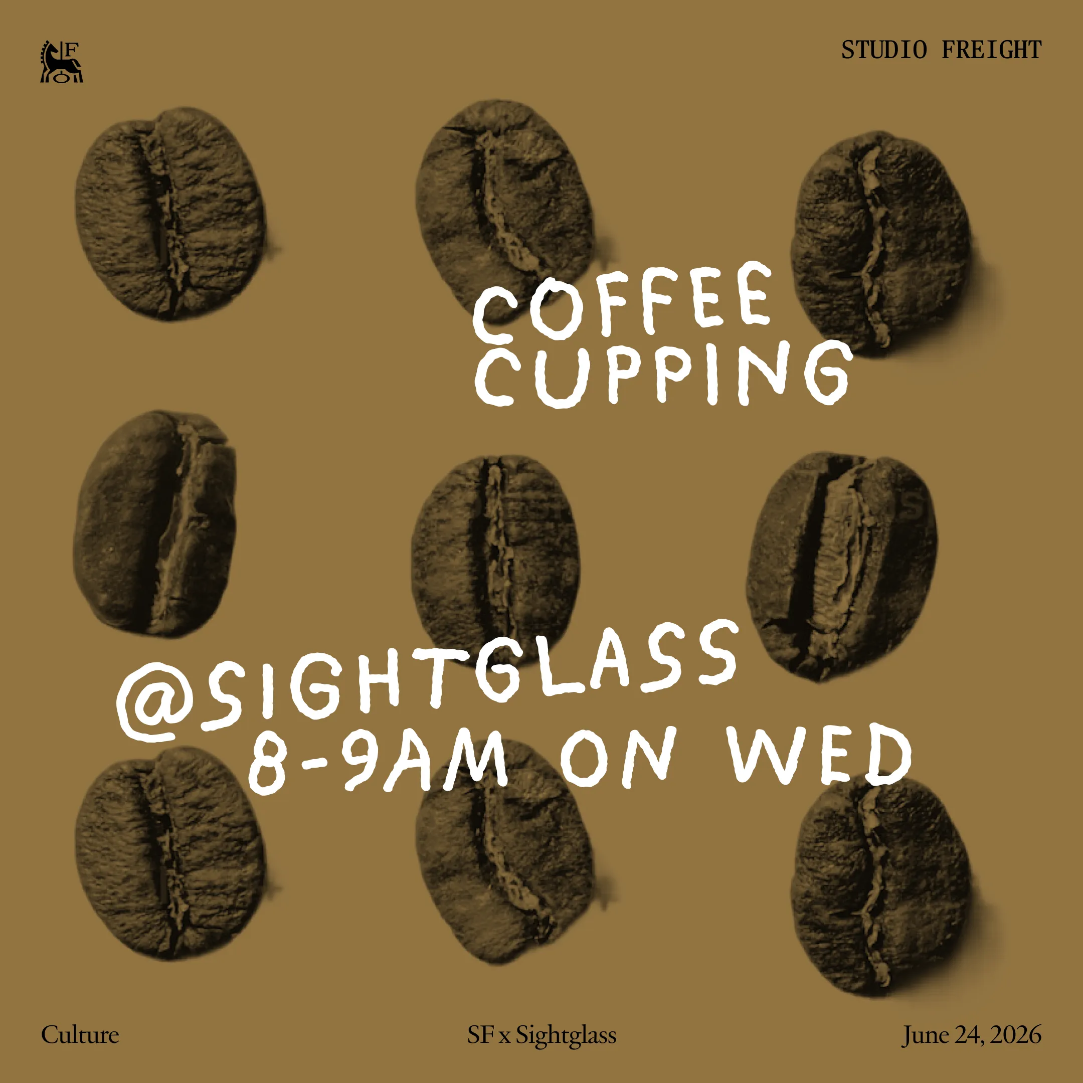 Coffee Cupping with Studio Freight + Sightglass