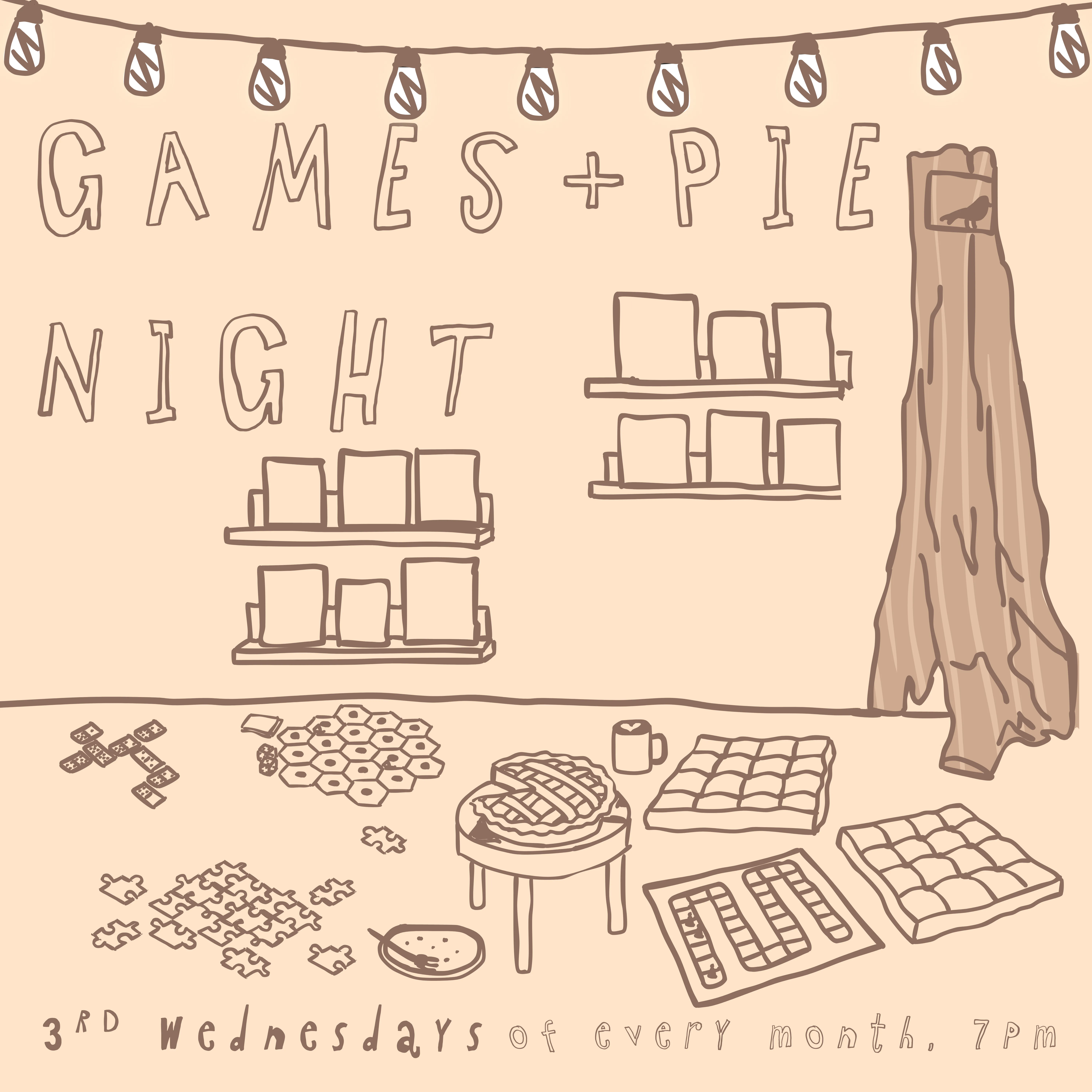 Game and Pie Night