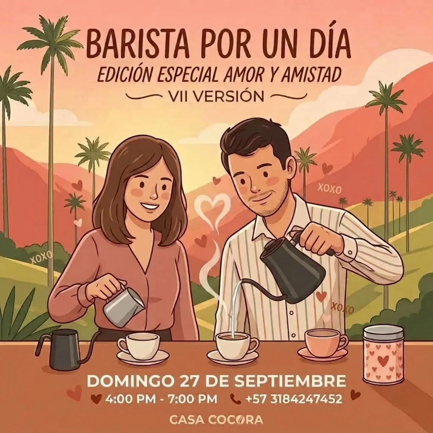 Curso Barista por un Día — Edición Amor y Amistad (VII)