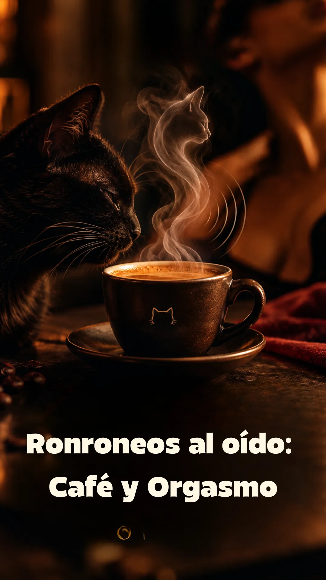 Ronroneos al Oído: Café y Orgasmo