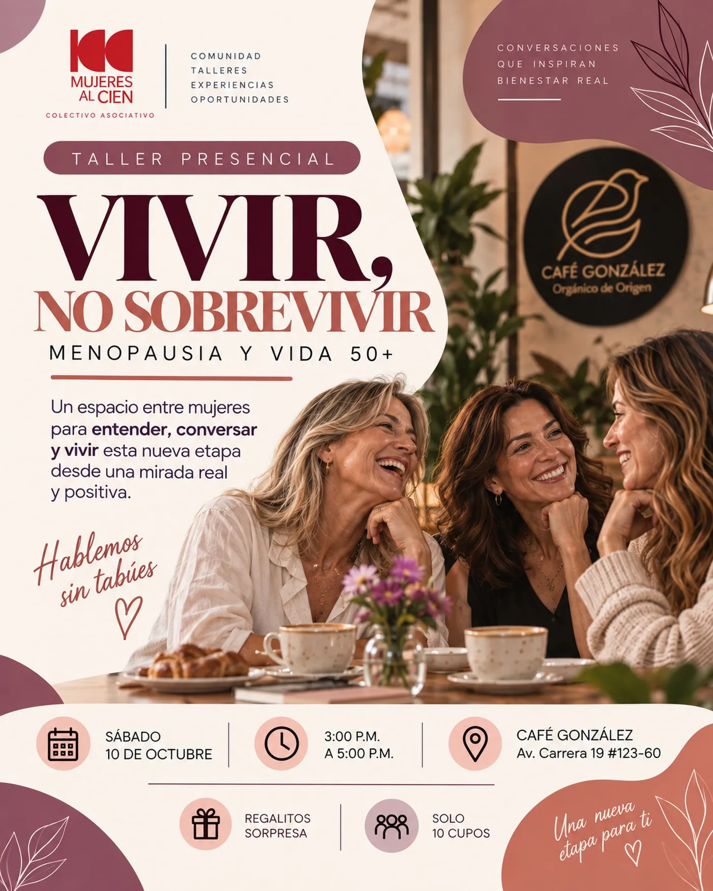 Encuentro de mujeres: perimenopausia y menopausia