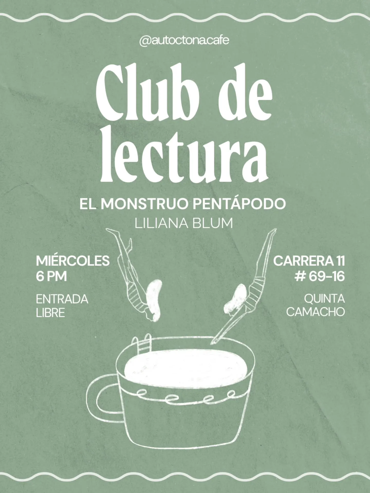 Club de lectura: El monstruo pentápodo