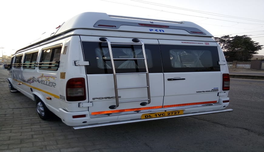 tempo traveller in new delhi 12 seater