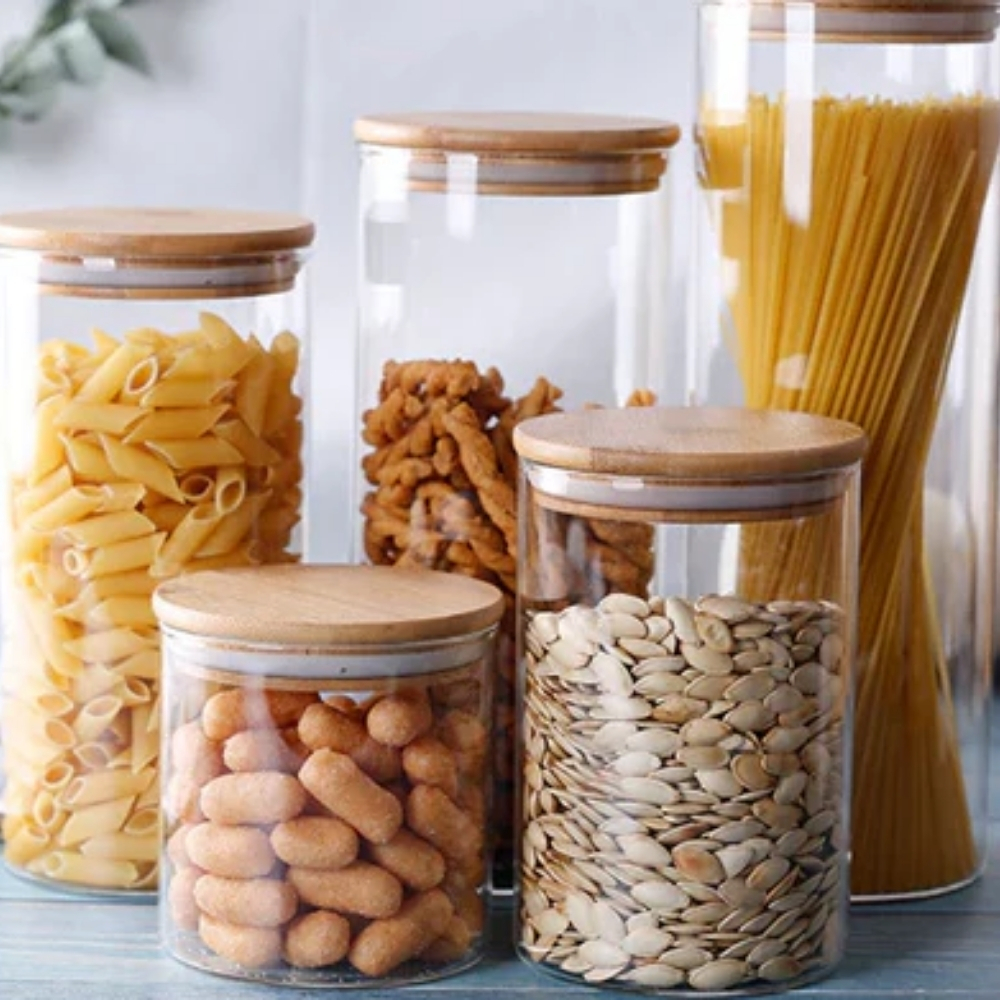 kitchen glass storage jars small kitchen storage ideas
