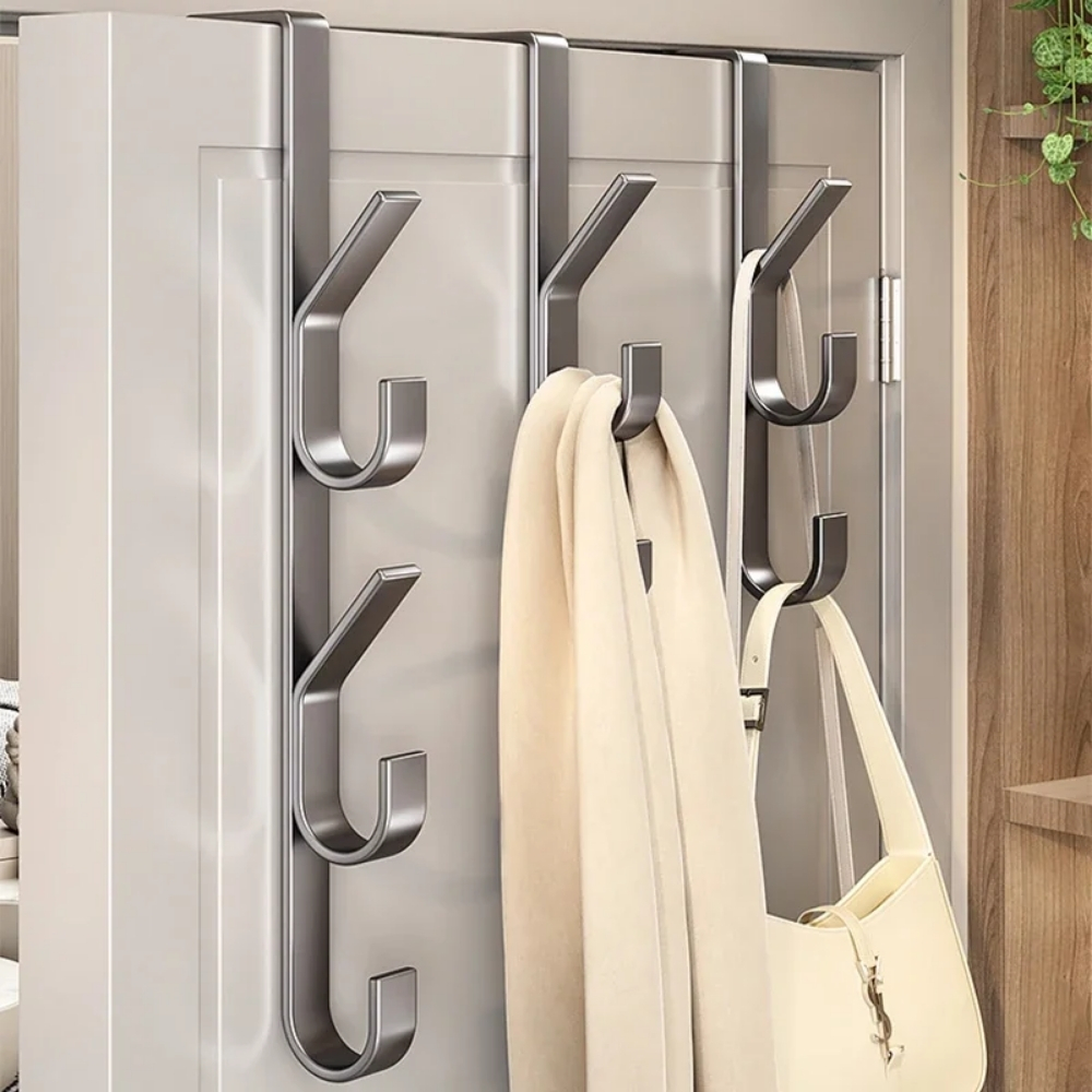 over door hanger hooks small space storage ideas