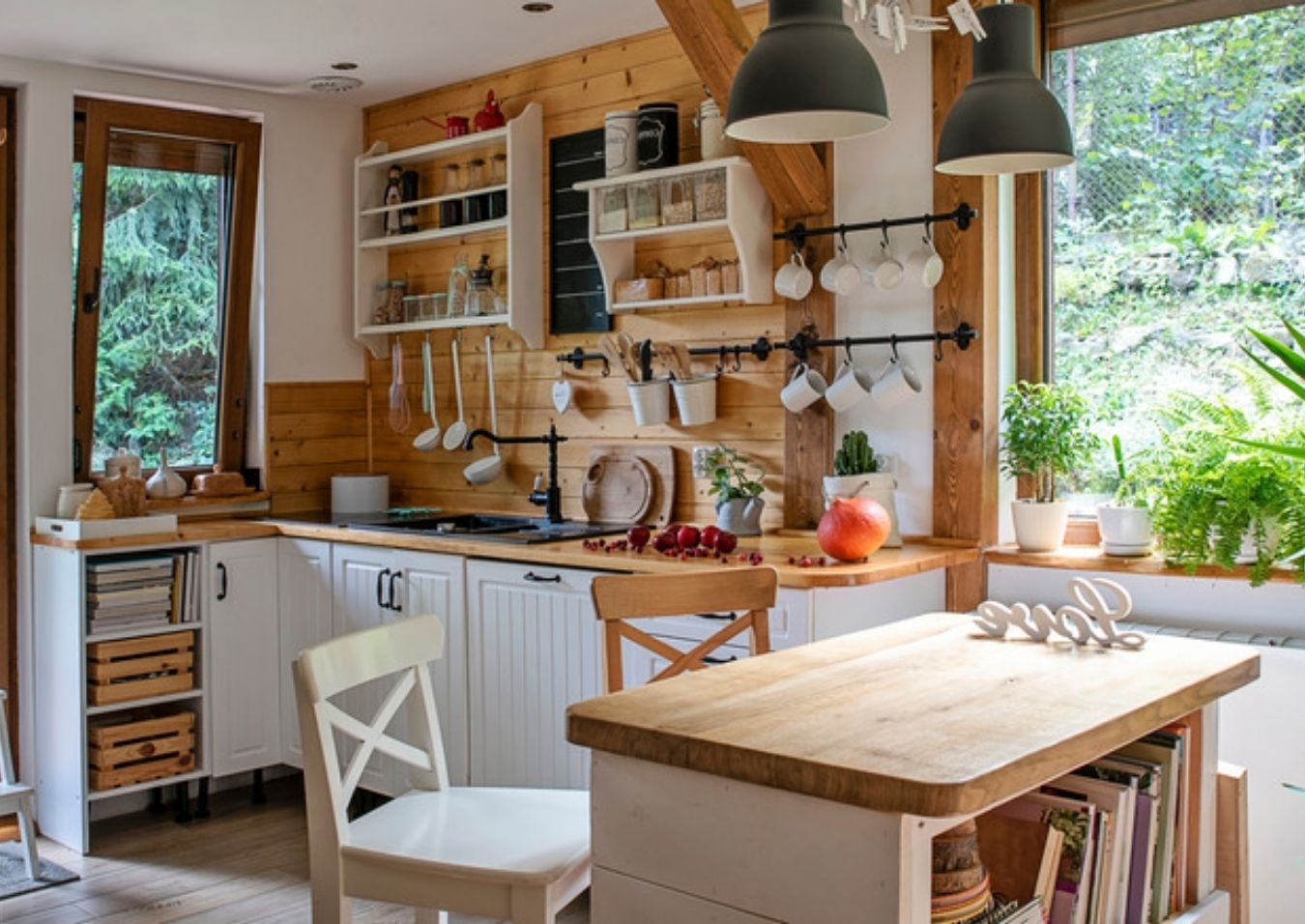 small kitchen storage ideas - organized apartment kitchen inspiration
