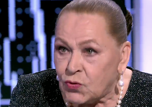 Актриса на съемочной площадке