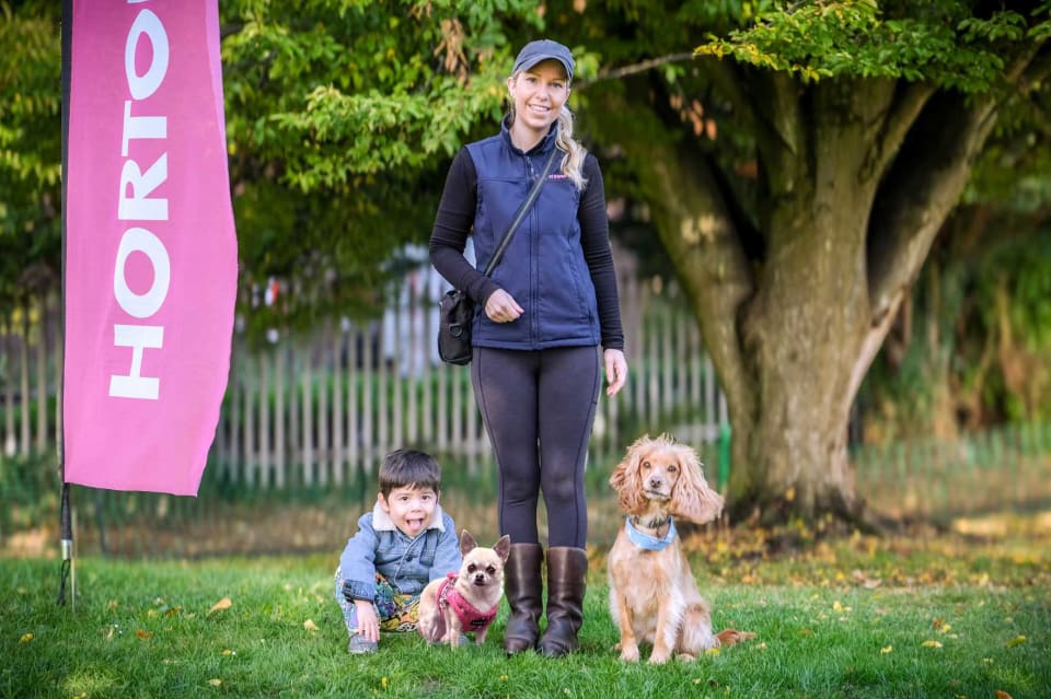 Horton Dogs Cathy With Theo Rocket And Pixel