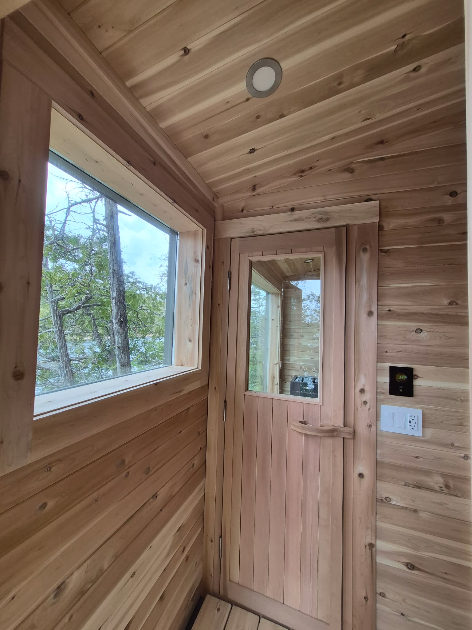 Outpost Sauna, view 5