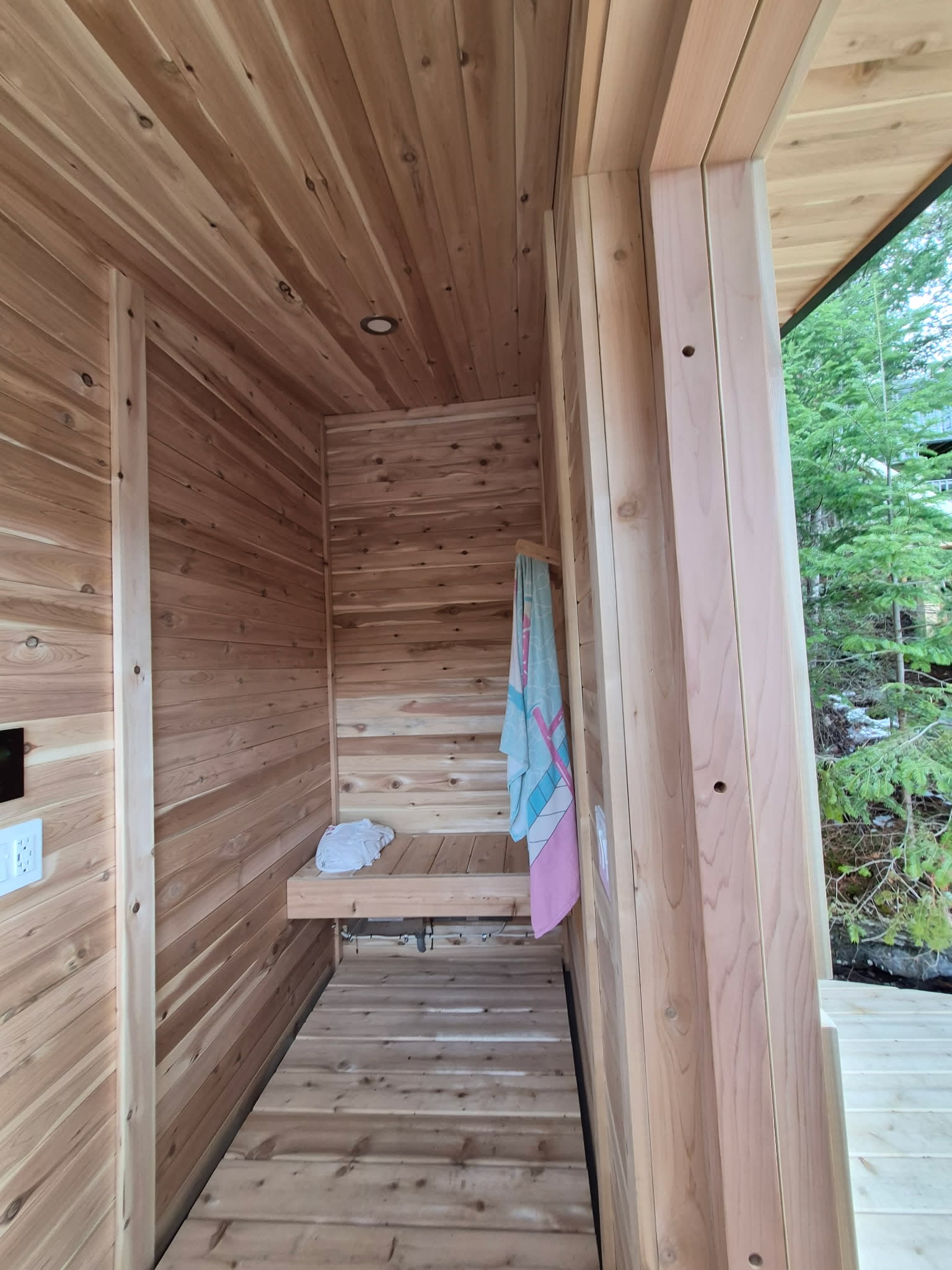 Outpost Sauna, view 6