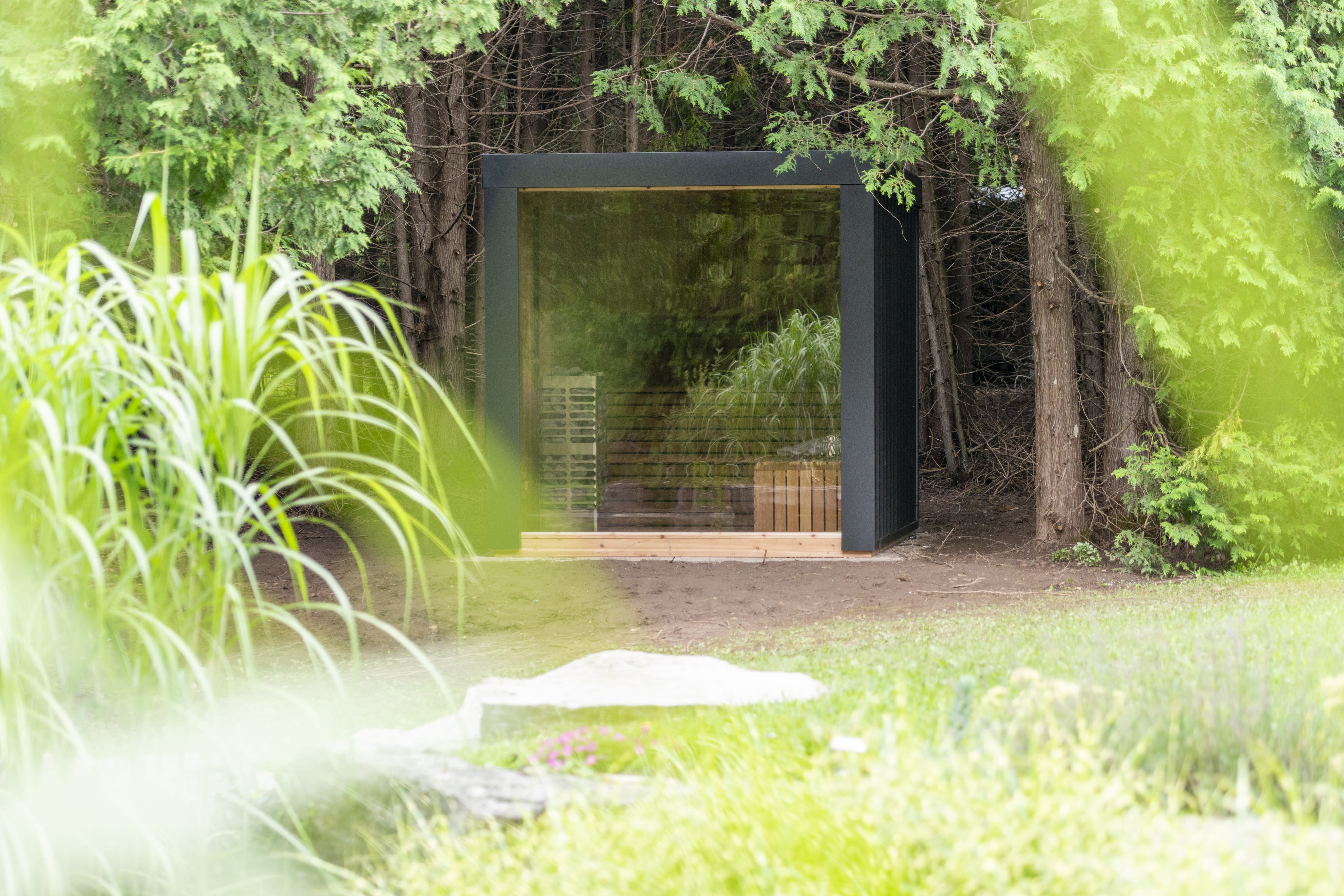 Red Cedar Neptune Sauna, view 2