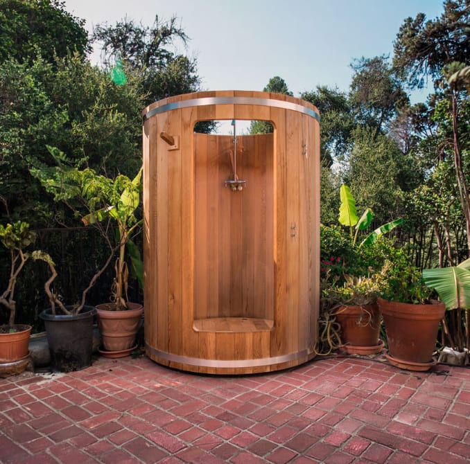 Rainbow Outdoor Shower