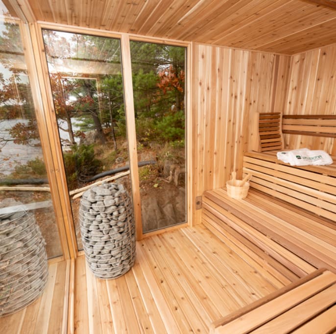 Red Cedar Orion Sauna, view 6