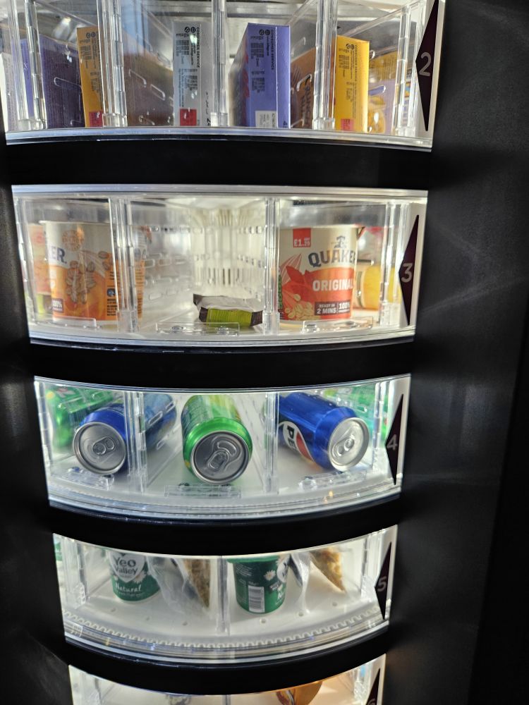 Snack carousel selection in The Hub