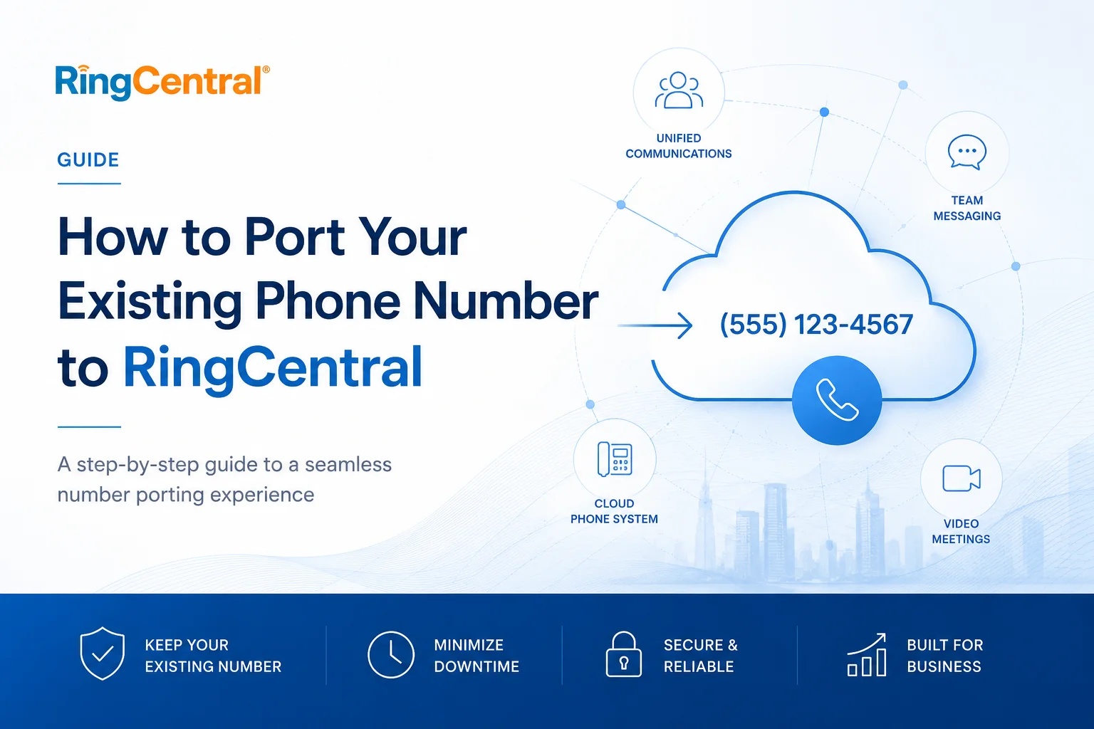 How to Port Your Existing Phone Number to RingCentral