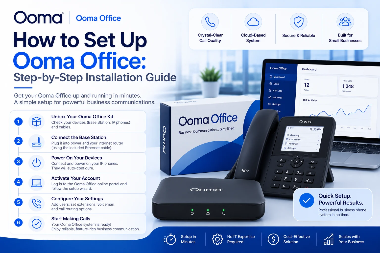How to Set Up Ooma Office: Step-by-Step Installation Guide