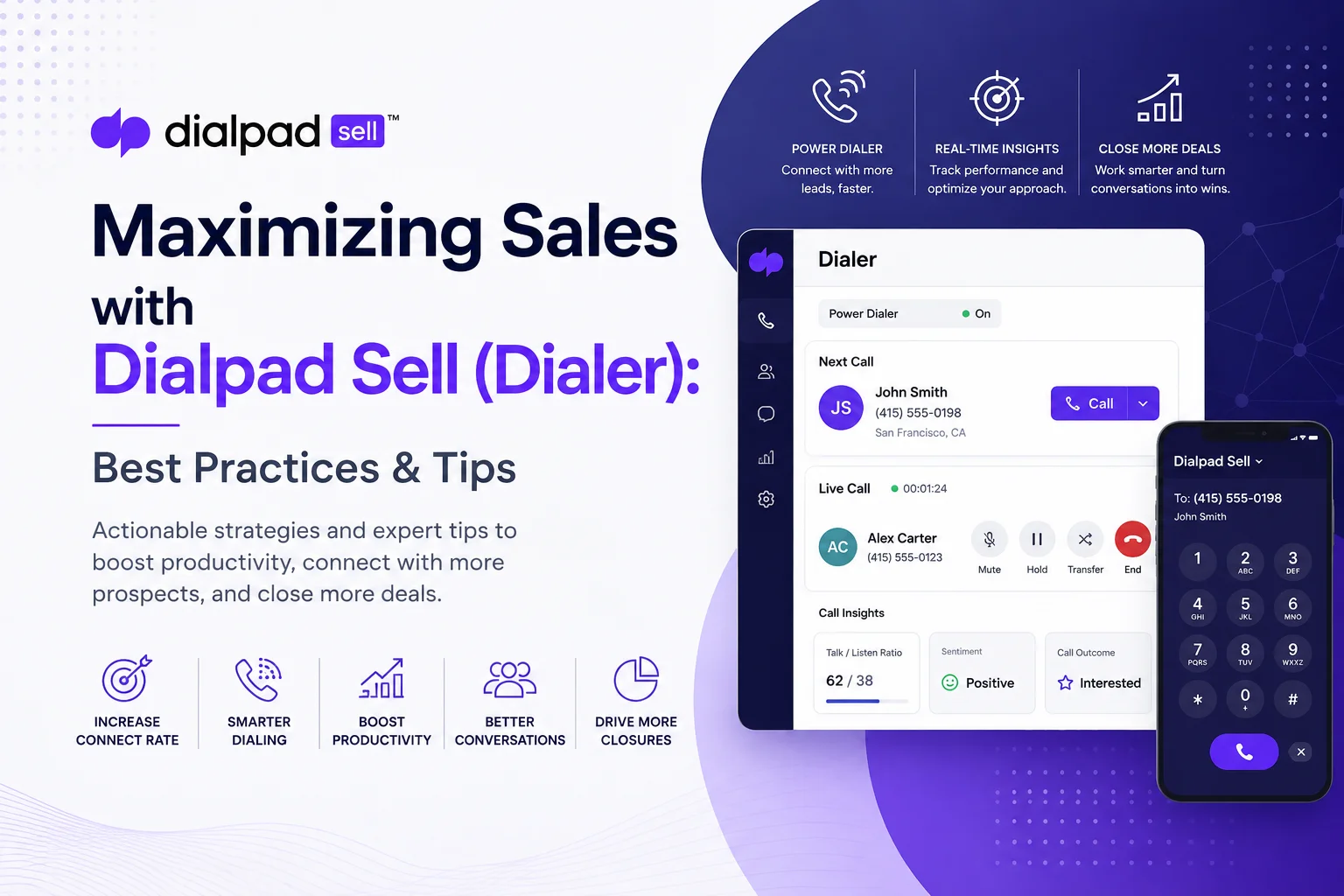 Maximizing Sales with Dialpad Sell (Dialer): Best Practices & Tips