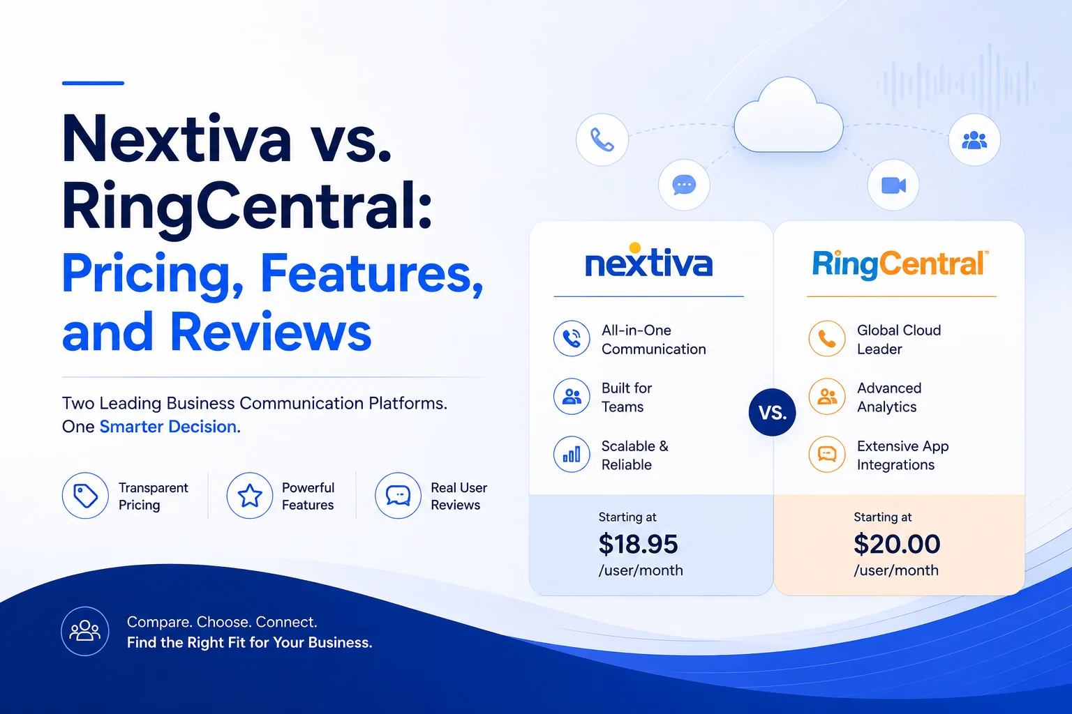 Nextiva vs. RingCentral: Pricing, Features, and Reviews