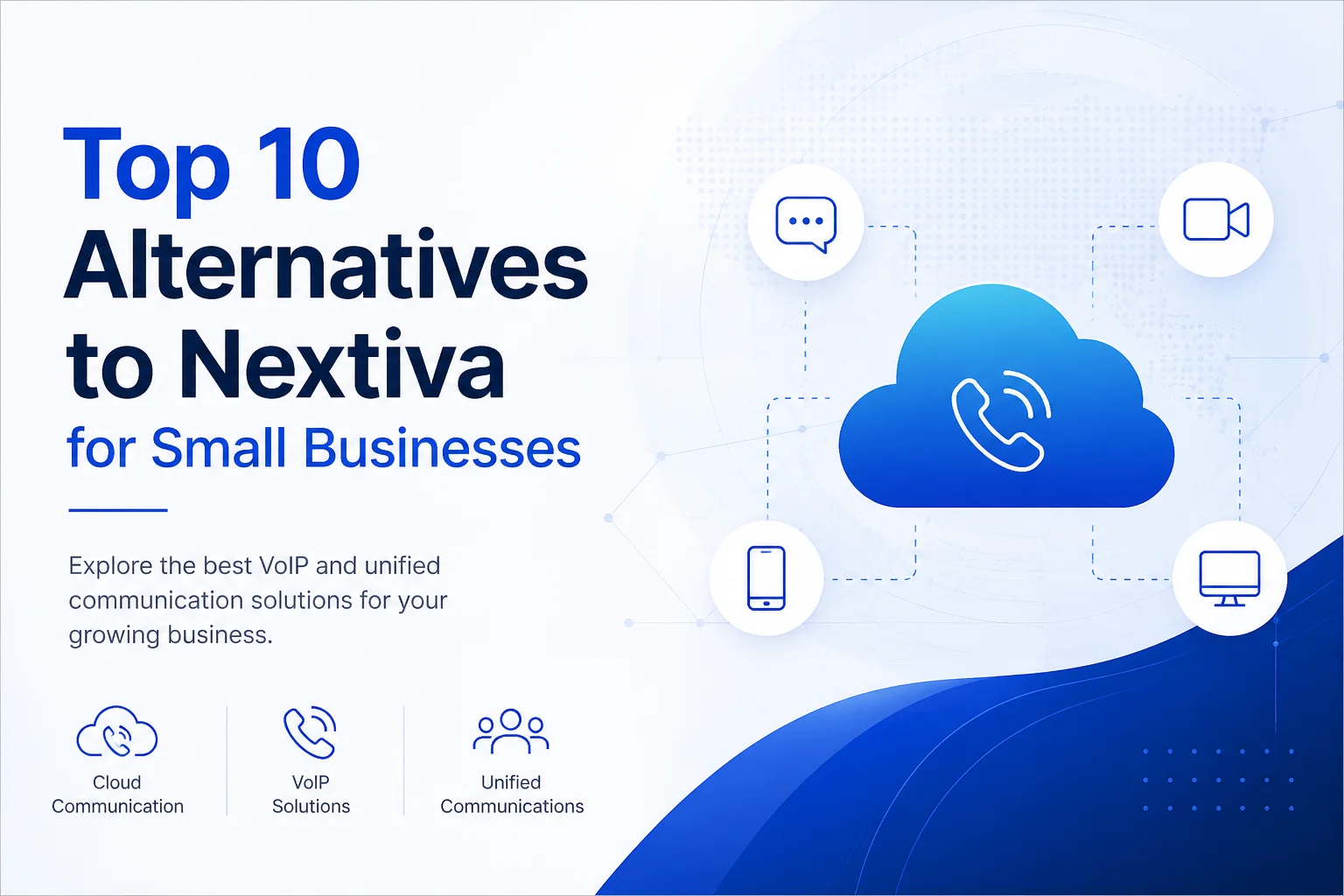 Top 10 Alternatives to Nextiva for Small Businesses