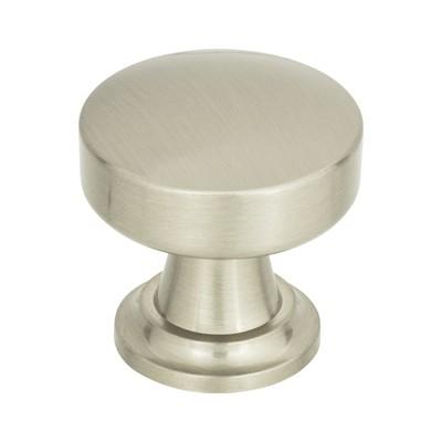 Atlas cabinet knob in Brushed Nickel