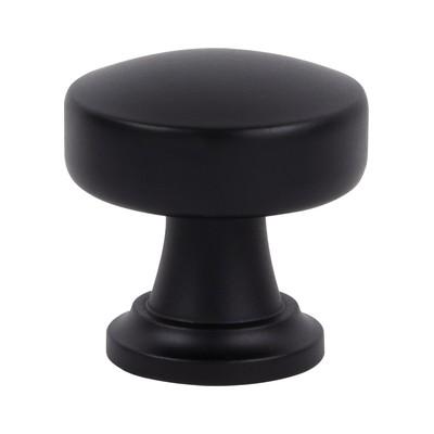 Atlas cabinet knob in Matte Black