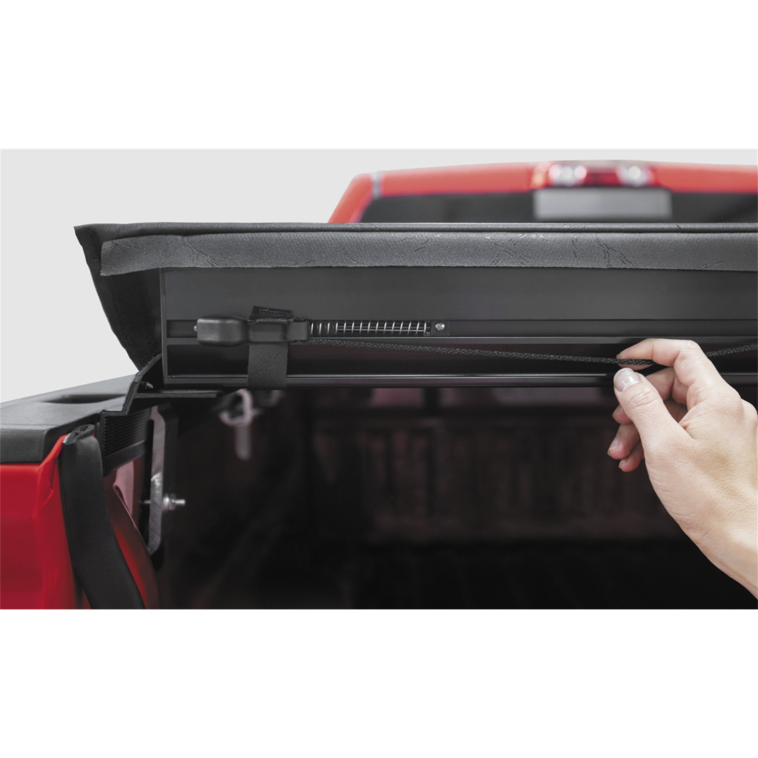 2022-2025 Toyota Tundra - ACCESS Original Tonneau Cover - Split Rail - With Deck Rail - 8ft Bed - Vinyl