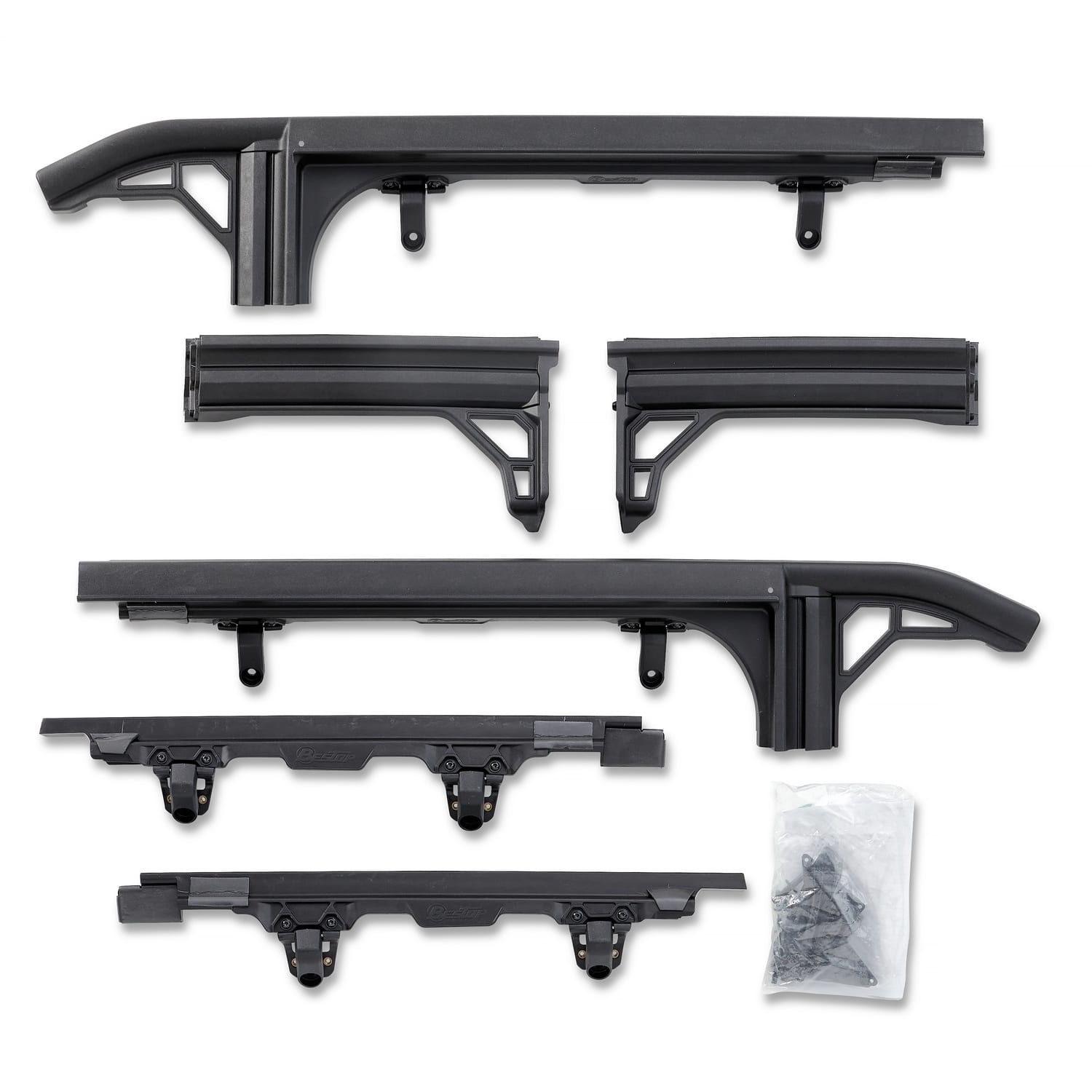 Door Molding Black Polypropylene For 18-26 Jeep Wrangler 55024-01