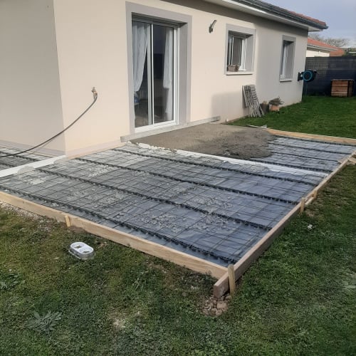 Dalle béton