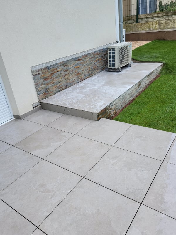 Terrasse grès cérame