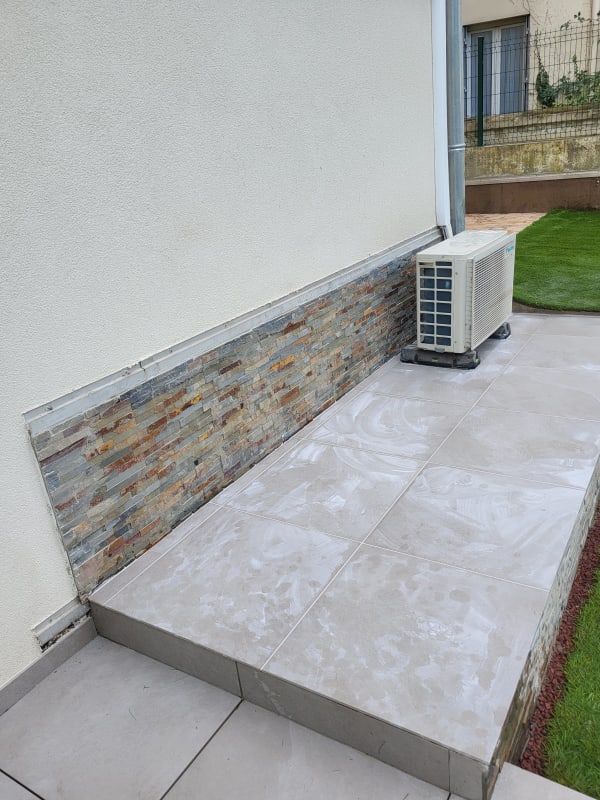 Terrasse grès cérame