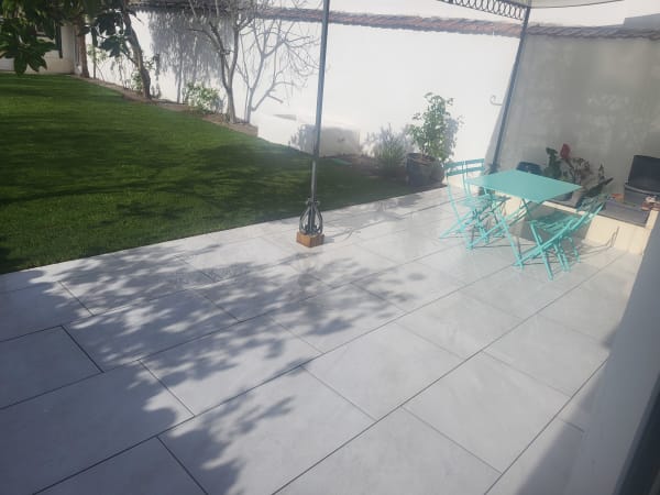 Terrasse grès cérame