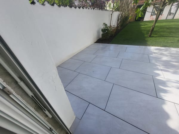 Terrasse grès cérame