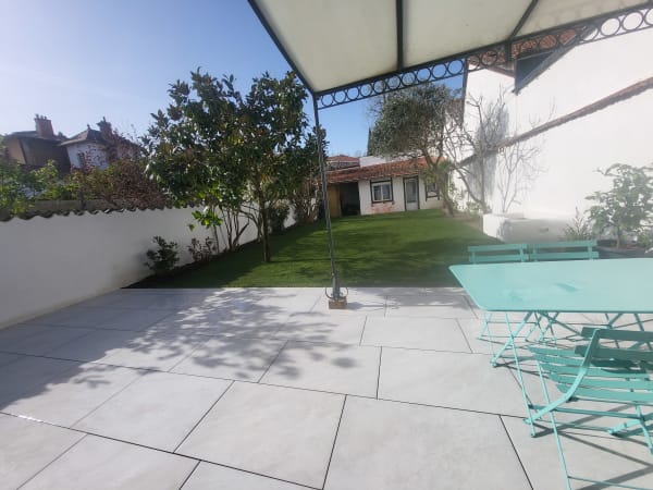 Terrasse grès cérame