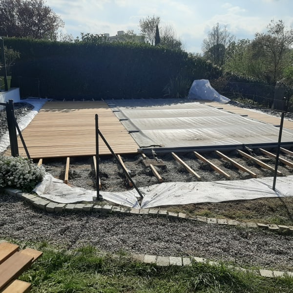 Terrasse piscine itauba