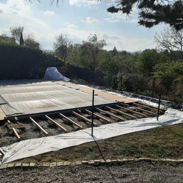 Terrasse piscine itauba