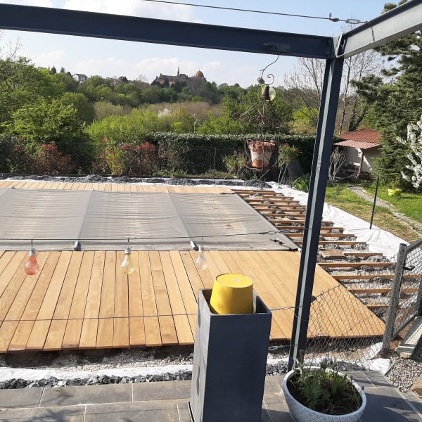 Terrasse piscine itauba