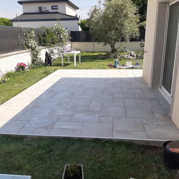 Dalle béton & Carrelage