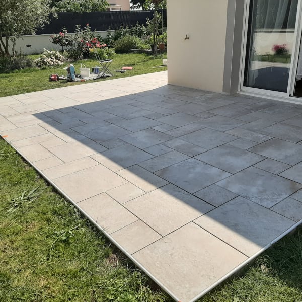Dalle béton & Carrelage
