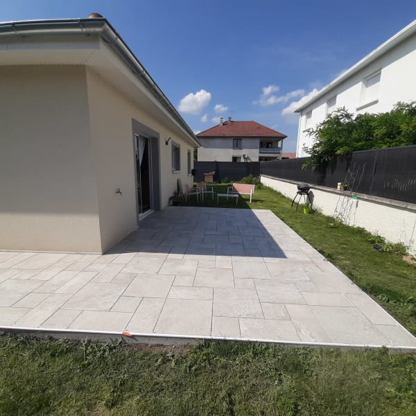 Dalle béton & Carrelage