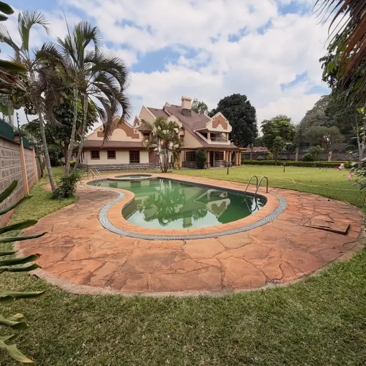Designed garden with layered flowering beds, ornamental grasses and a stone path