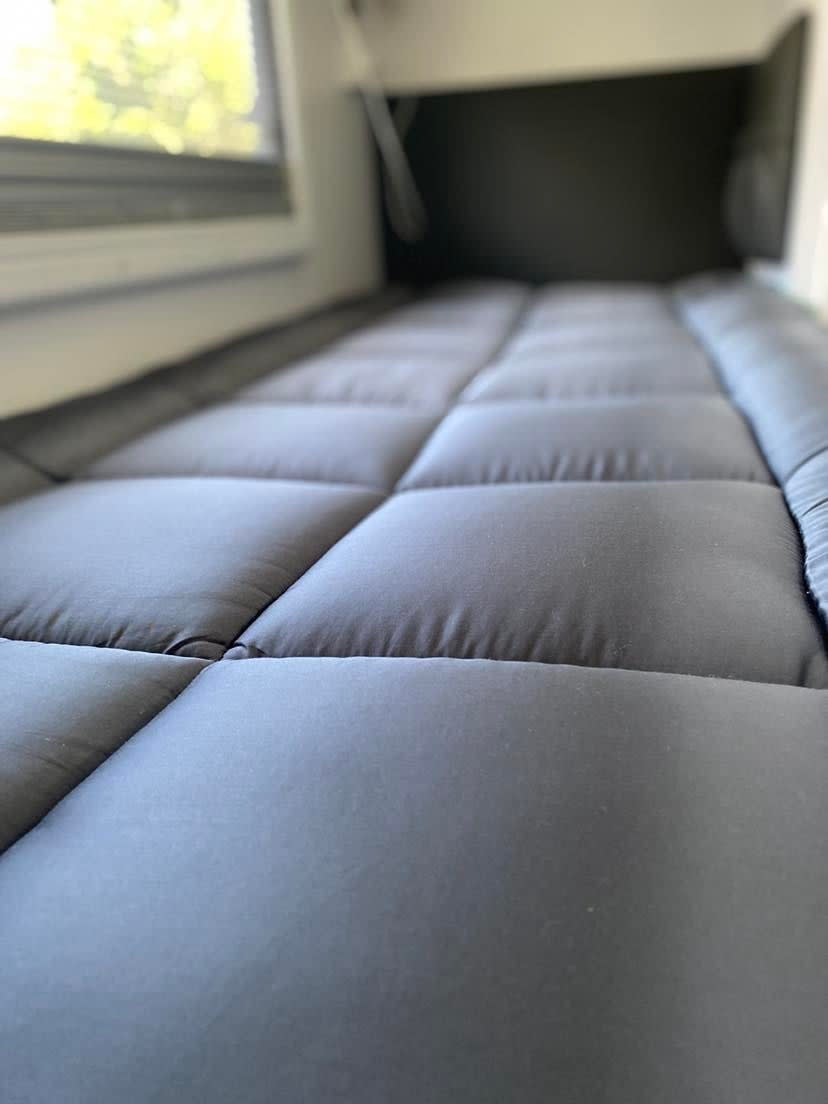 Caravan Bunk Mattress Topper Deluxe Ecoluxe Travel Decor