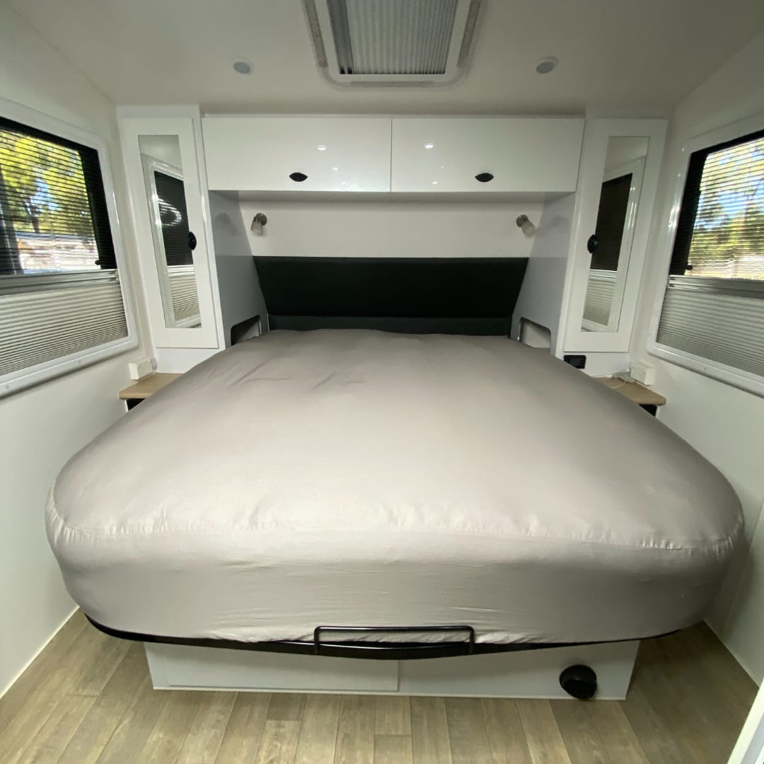 Organic Cotton Caravan Fitted Sheets