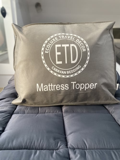 Mattress Topper Caravan Queen Ecoluxe Travel Decor