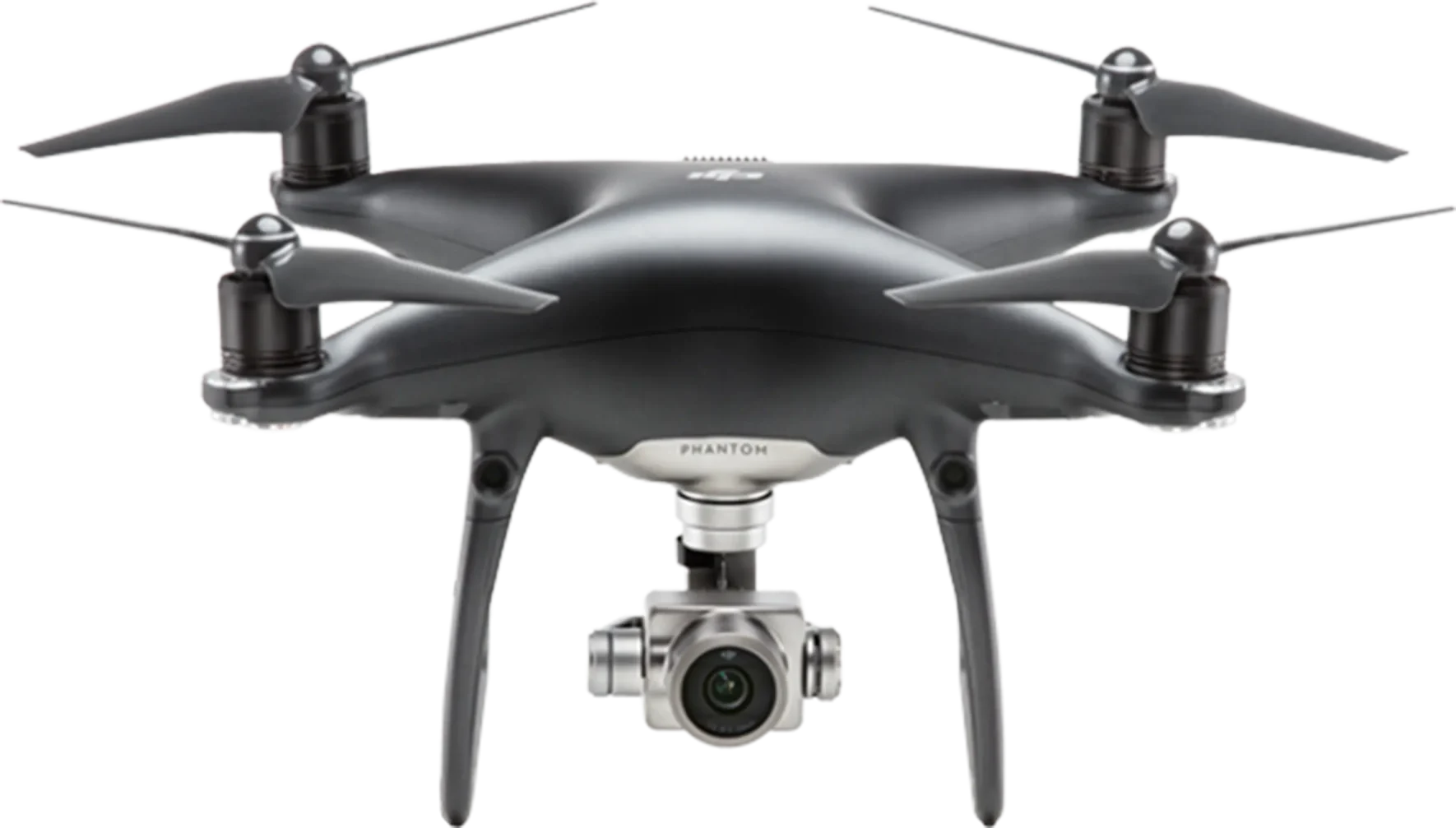 grey drone front view