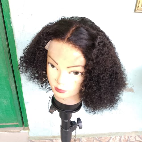 Wet curls 10",kimk bone straight, frontal bob 10"