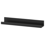 IKEA MOSSLANDA Picture ledge 55cm Black