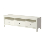 IKEA HEMNES TV Bench, 183x47x57CM White Stain