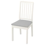 IKEA EKEDALEN Chair 45x39x95cm, White, Light Grey