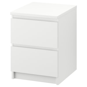 IKEA MALM Chest of 2 Drawers 40x55cm, White